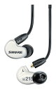 【キャンペーン特価】【送料込】SHURE SE215DYWH+UNI-A AONIC 215 有線タイプ 高遮音性イヤホン/ホワイト イヤフォン マイク・リモコン付