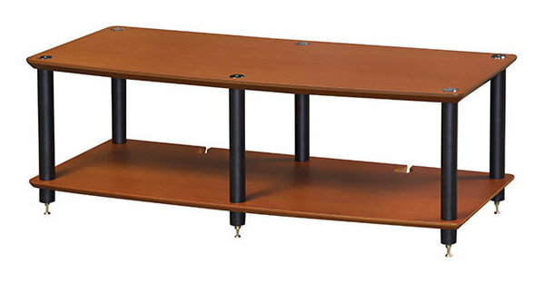 【送料込】Sound Magic Ai02LB ライトチェリー棚板/ブラック支柱 Premium series オーディオラック【代金引換不可】