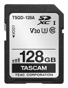 yzTASCAM TSQD-128A ^XJimF SDXCJ[h 128GB