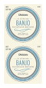 【メール便・送料無料・代引不可】【2セット】D’Addario ダダリオ EJ69 5弦 バンジョー弦 Phosphor Bronze