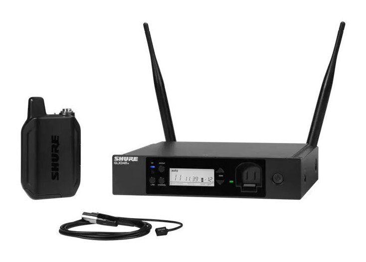 【送料込】SHURE GLXD14R+J/93-Z2 ラックマウント ラベリアマイク ワイヤレスシステム GLXD14R+/93