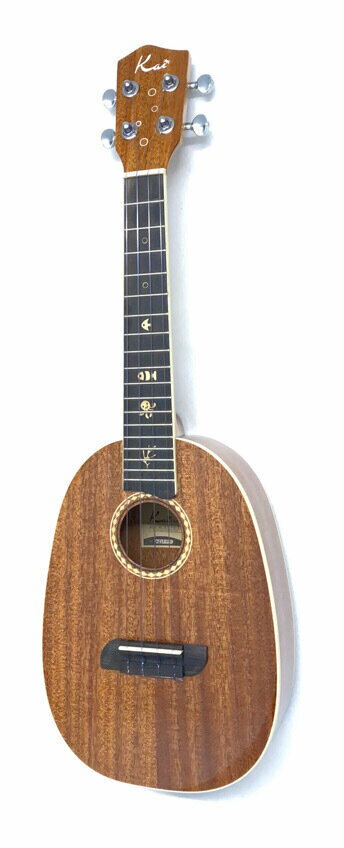 【送料込】Kai Ukulele KC-ST マホガニー単板ボディ ハイナップル型 コンサートウクレレ/ギグバッグ付