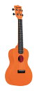 【送料込】KALA KA-WMS-OR-C Sunset Orange プラスティック製 コンサート ウクレレ WATERMAN シリーズ/トートバッグ付