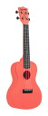【送料込】KALA KA-WMS-PK-C Pink Dusk プラスティック製 コンサート ウクレレ WATERMAN シリーズ/トートバッグ付