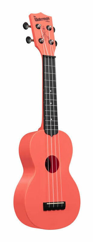 【送料込】KALA KA-WMS-PK-S Pink Dusk プラスティック製 ソプラノ ウクレレ WATERMAN シリーズ/トートバッグ付