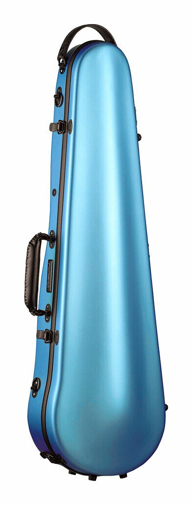 【送料込】Carbon Mac CFV-2S S-LBL (ライトブルー) バイオリン ケース カーボンマック スリム サテン【ポイント10倍】