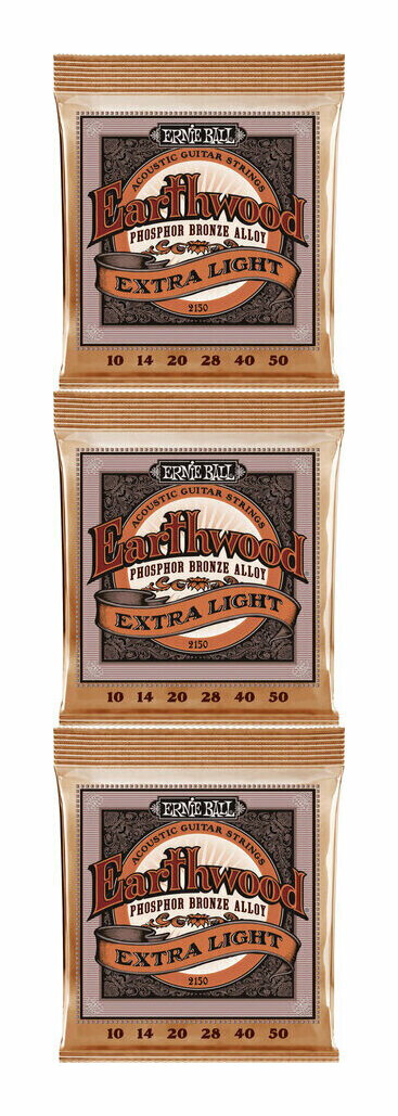 y[ցEEszERNIE BALL 2150 ~3 [10-50] Earthwood Extra Light Phosphor Bronze AR[XeBbNM^[