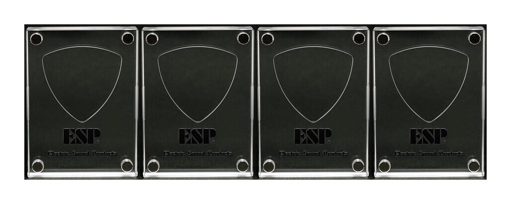 【メール便・送料無料・代引不可】ESP PM-SD-E/4個セット トライアングル型用 ピック モノリス ピックディスプレイ ピックケース ピックスタンド