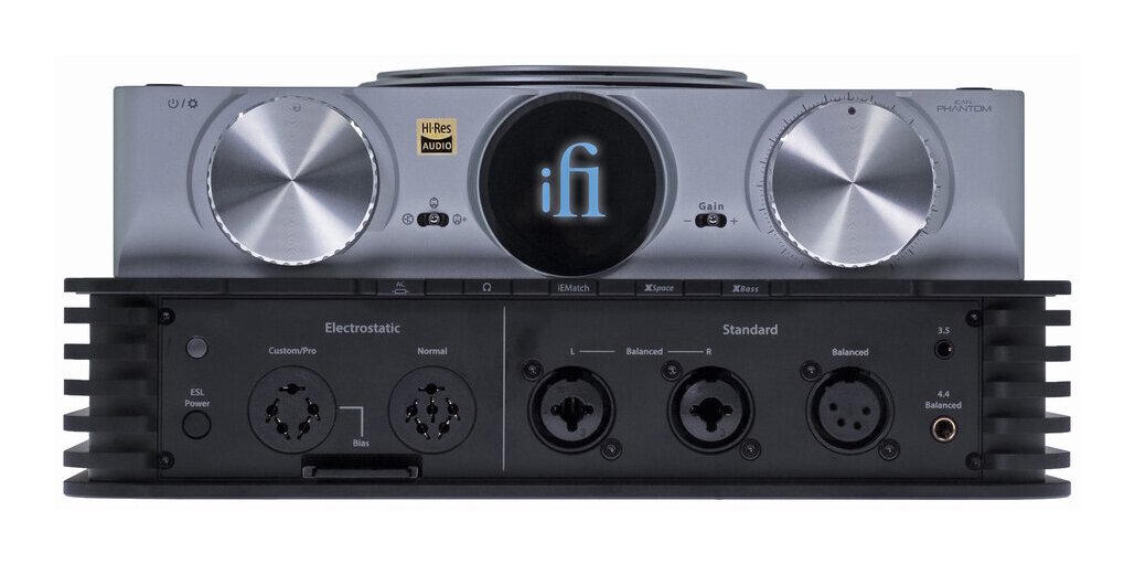 【送料込】iFi Audio iCAN Phantom フルバランス アナログ ヘッドフォンアンプ/プリアンプ【代金引換不可】【ポイント10倍】