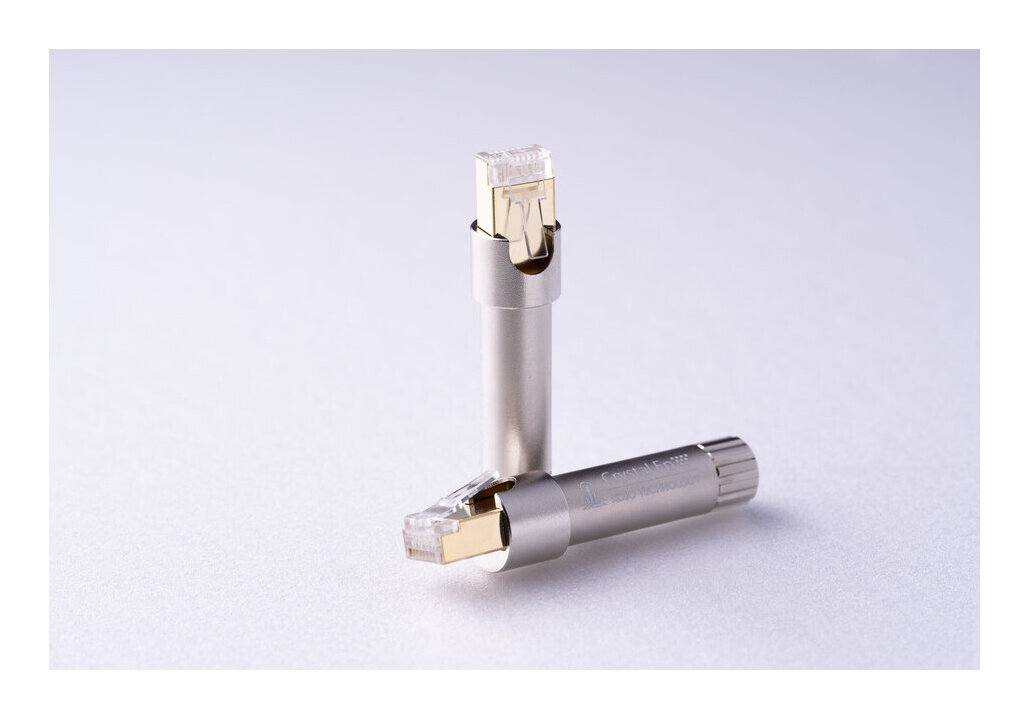 【送料込】KOJO TECHNOLOGY Crystal EpL×2 (2個セット) LANプラグ プラグ型 仮想アース 光城精工