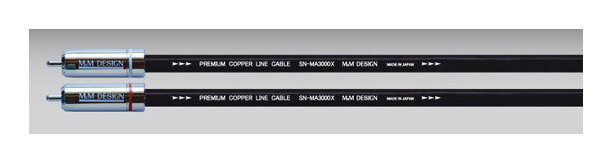 【送料込】M&M DESIGN SN-MA3000X/1.0m RCAケーブル【代金引換不可】