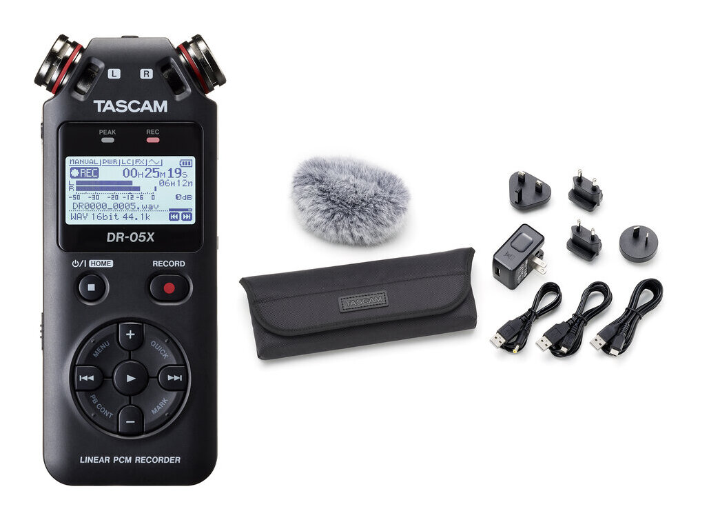 TASCAM DR-05X+AK-DR11G MK3 ƥ쥪ǥ쥳/USBǥ󥿡ե/꡼å