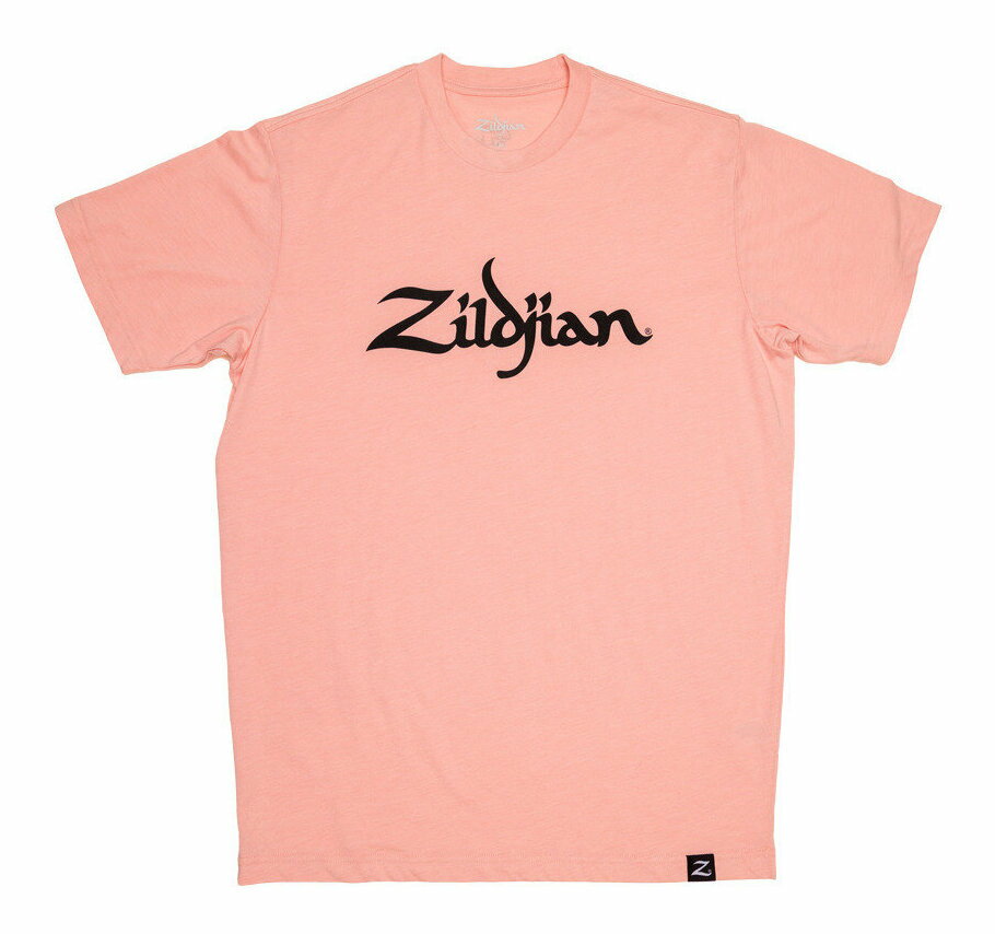 【メール便・送料無料・代引不可】Zildjian ZATS0043 ピンク [Lサイズ] ジルジャン クラシックロゴ Tシャツ NAZLFCLTPL