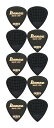 【メール便・送料無料・代引不可】Ibanez PA16XSG-BK 1.2mm/10枚セット ショート ティアドロップ ポリアセタール サンドグリップ ギター ...