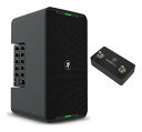 【送料込】Mackie ShowBox/専用フットスイッチ付 バッテリー駆動 2系統楽器入力 エフェクト内蔵 オールインワン PAシステム