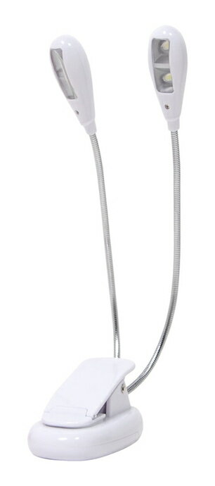 【送料込】KC KML-02 WH（白） 譜面台用 クリップ式 LEDライト
