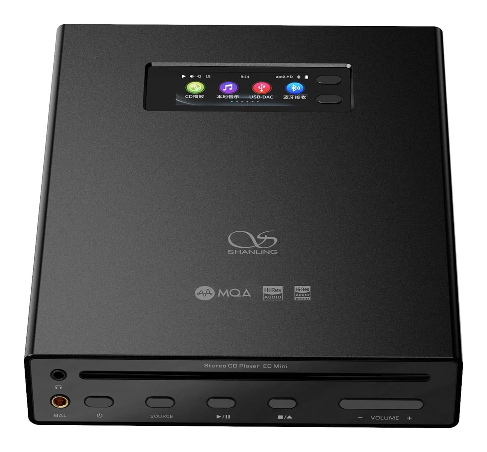 【送料込】SHANLING EC Mini BLACK シャンリン ポータブル CDプレーヤー
