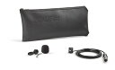 【送料込】SHURE WL184MB/S-TQG ブラック スーパーカーディオイド ラベリア マイクロホン WL184M