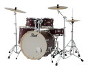 【送料込】Pearl EXX725SN/C #864 サテンスカーレット EXPORTシリーズ ドラムセット