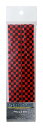【メール便・送料無料・代引不可】LERNI GT-CHE/N RED/BLK チェッカー柄(赤/黒) ドラムスティック用 グリップテープ 4枚セット(2ペア分)