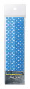 【メール便・送料無料・代引不可】LERNI レルニ GT-DOT BLU/WHI ドット柄 水色/白 ドラムスティック用 グリップテープ 4枚セット 2ペア分