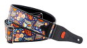 【送料込】RightOn! STRAPS KASHMIR GRS Blue ギター、ベース用ストラップ【ポイント5倍】