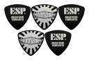 【メール便・送料無料・代引不可】ESP PA-LY10-1 ×5 山下昌良 LOUDNESS シグネチャー ベース ギター ピック/5枚セット