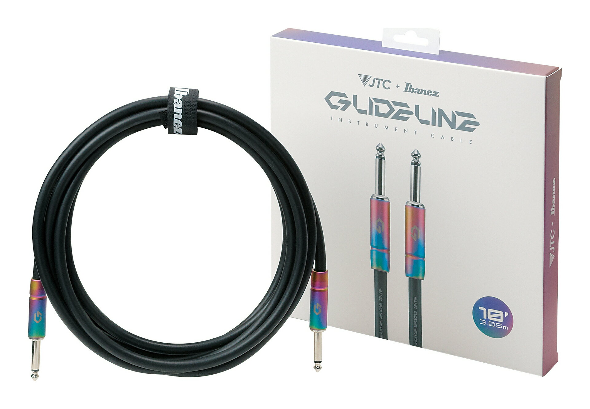 【送料込】Ibanez GL10 [3.05m S/S] GLIDELINE グライドライン ギター シールド ケーブル