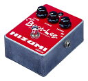 【送料込】BOOT-LEG HZM-1.0 HIZUMI オーバードライブの後にディストーションを直列に接続した状態 ディストーション ペダル