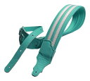 【送料込】Franklin HR-SG-W Seafoam Green 本革 ギターストラップ レザー ストラップ Hot Rod Padded Guitar Strap
