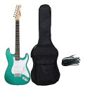 【送料込】Legend LST-Z GLGR (Glitter Green) ストラトキャスタータイプ エレキギター/限定カラー/ケース付