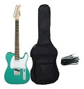 【送料込】Legend LTE-Z GLGR (Glitter Green) エレキギター テレキャスター タイプ/限定カラー/ケース付