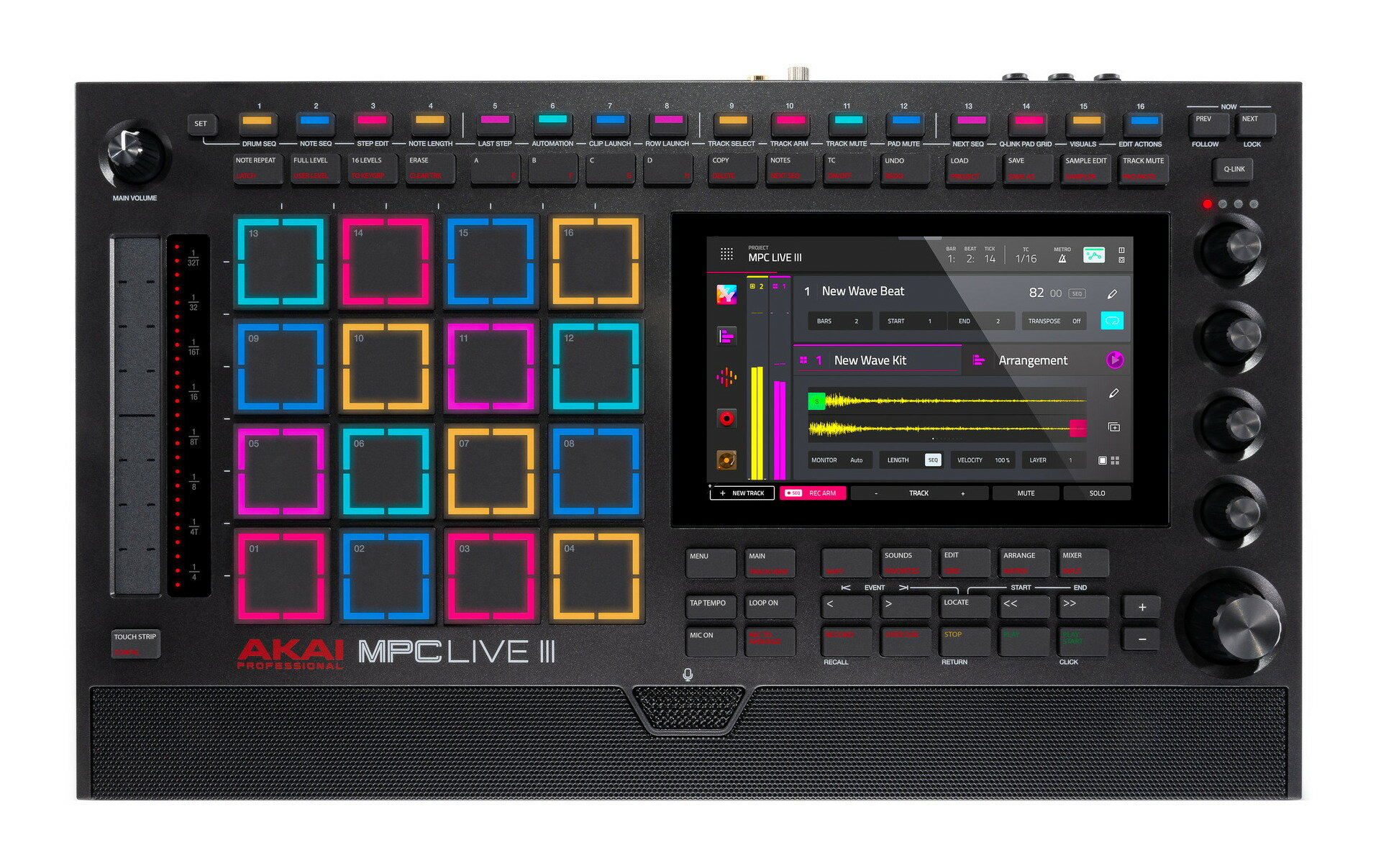 【送料込】Akai Professional MPC Live III スタンドアローン ミュージック プロダクション センター