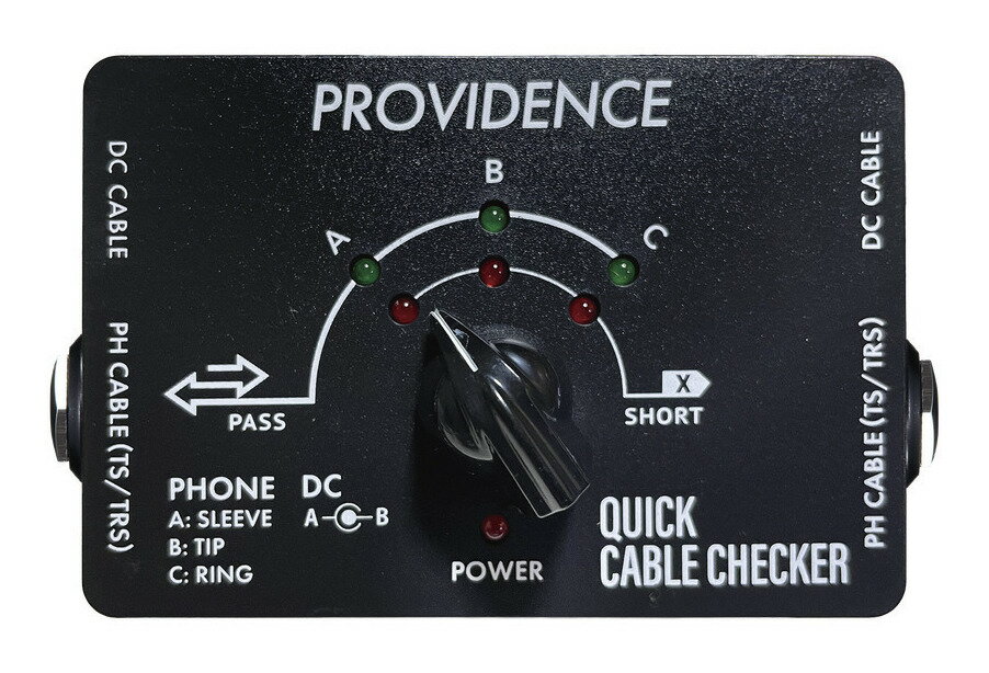 【送料込】Providence QCC-101 / Quick Cable Checker ポータブル ケーブルテスター