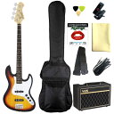【送料込】【定番9点セット/VOXアンプ】Legend レジェンド LJB-Z 3TS(3 Tone Sunburst) ジャズベース エレキベース 初心者セッ...