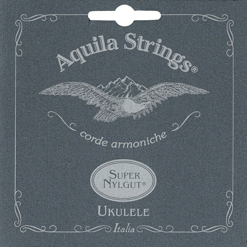【メール便・送料無料・代引不可】【1セット】Aquila アクイーラ AQS-SLW(101U) Super Nylgut ウクレレ弦 ソプラノ用(LOW-G弦...