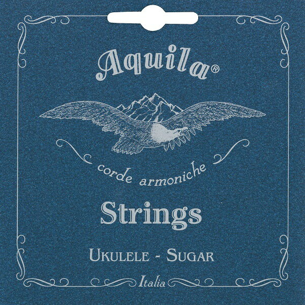 【メール便・送料無料・代引不可】【1セット】Aquila アクイーラ AQSU-TR(154U) Sugar ウクレレ弦 テナー用