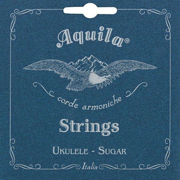 【メール便・送料無料・代引不可】【1セット】Aquila アクイーラ AQSU-TR(154U) Sugar ウクレレ弦 テナー用