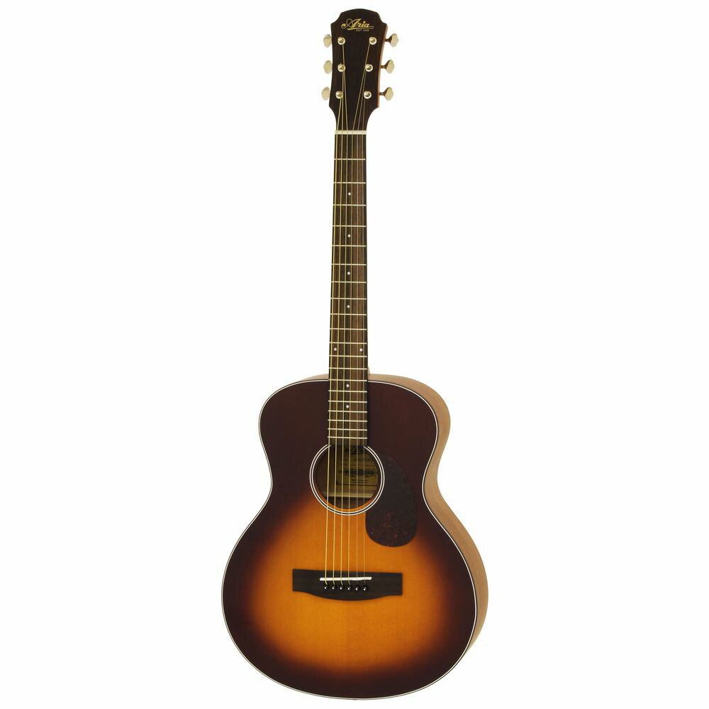 【送料込】【ケース付】ARIA アリア ARIA-151 MTTS Tobacco Sunburst ミニ・アコースティックギター【ポイント5倍】