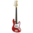 【送料込】【ケース付】Legend レジェンド LJB-MINI/CA Candy Apple Red ショートスケール ミニ・ベース