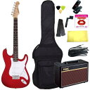【送料込】【定番10点セット/VOXアンプ】Legend レジェンド LST-Z CA(Candy Apple Red) ストラトキャスター エレキギター 初心...