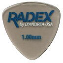 【メール便・送料無料・代引不可】【6枚セット】D’Andrea ダンドレア RDX346 1.00 [1.00mm] RADEXシリーズ ポリフェニルスルホン ギター ピック