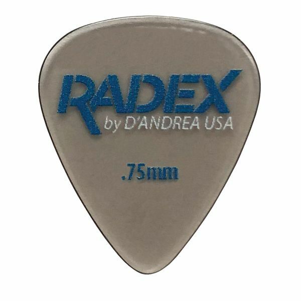 D’Andrea ダンドレア RDX351 0.75  RADEXシリーズ ポリフェニルスルホン ギター ピック