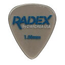 【メール便・送料無料・代引不可】【6枚セット】D’Andrea ダンドレア RDX351 1.00 [1.00mm] RADEXシリーズ ポリフェニルスルホン ギター ピック