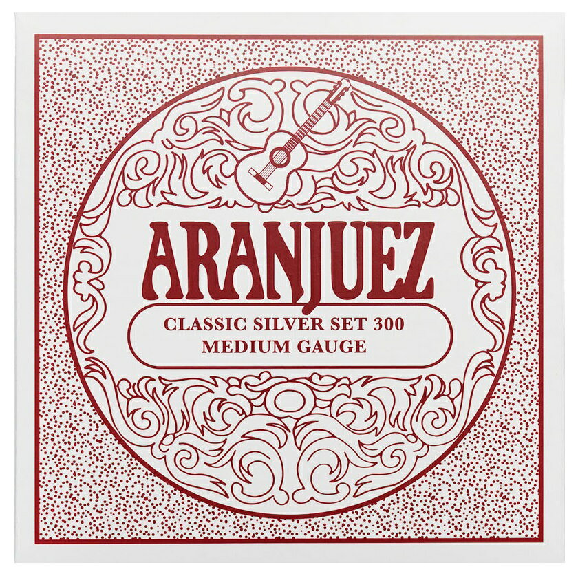 【メール便・送料無料・代引不可】【2セット】ARANJUEZ Classic Silver 300 クラシックギター弦