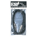 【メール便・送料無料・代引不可】ESP EC-C-22 ギターケーブル 3m S/S シールド(2)