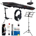 【送料込】【ヘッドホン+譜面台+スタンド/WSS-100+教則本2種類付】AKAI Professional EWI5000J ウインド・シンセサイザー