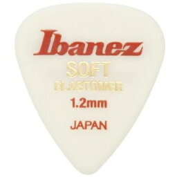 【メール便・送料無料・代引不可】【20枚セット】Ibanez アイバニーズ EL14ST12 SOFT 1.2mm STANDARD 新素材エラストマー ギター ピック