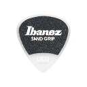 【メール便 送料無料 代引不可】【10枚セット】Ibanez アイバニーズ PA16MSG-WH 0.8mm ショート ティアドロップ ポリアセタール サンドグリップ ギター ピック