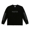 【メール便・送料無料・代引不可】MASTER8 M8AP-LS-MA2021-L ブラック Lサイズ ロングスリーブ メンズ アパレル